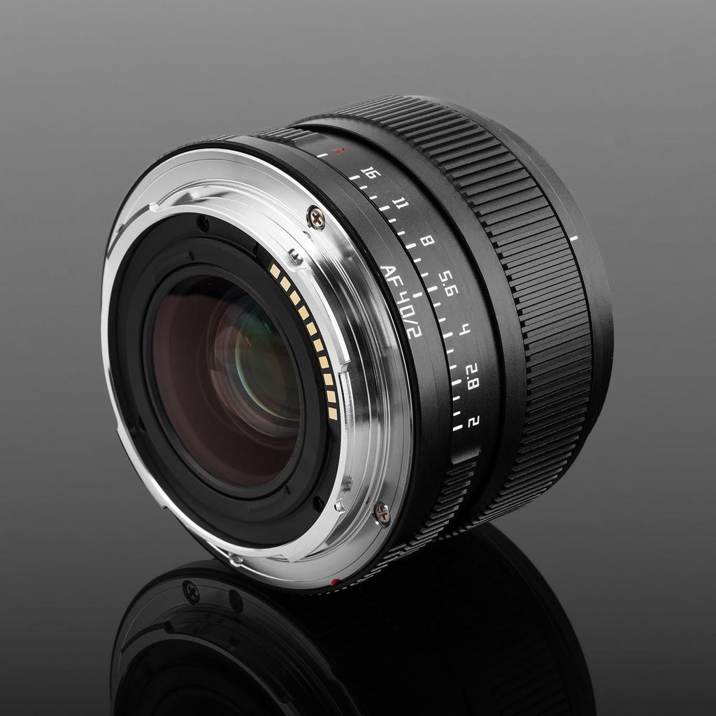 TTArtisan AF 40mm F2 Prime Lens Large Mirrorless Camera Landscape and Portrait Meisho Optical L-Mount Full-Frame (2-Year Manufacturer's Warranty),
