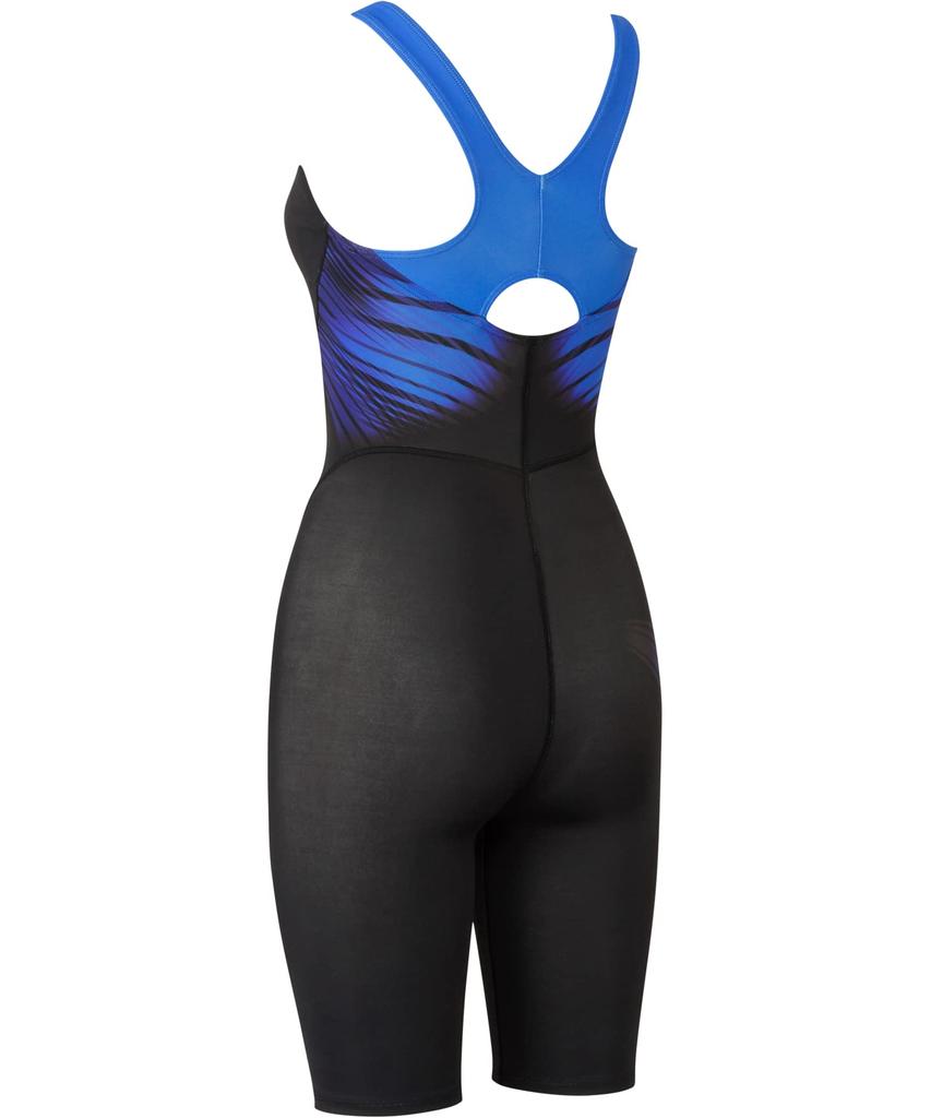 One Piece Tummy Beauty Keeping Fitness SFR532 BU 9M [Wacoal] Swimsuit, All-in-One, Shape, Cup, Women's