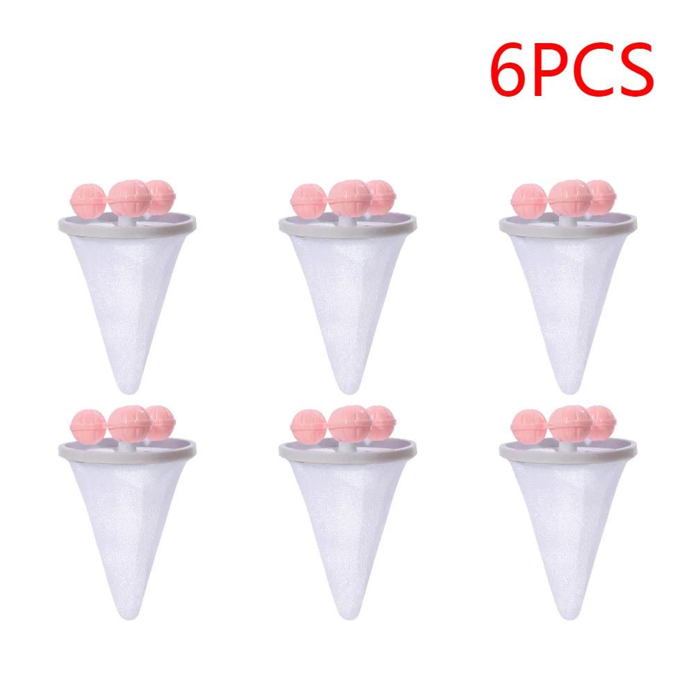 Laundry Ball Mesh Filter Bag Washing Machine Hair Removal Device Floating Pet Fur Catcher Laundry Hair Removal Cleaning Mesh Bag