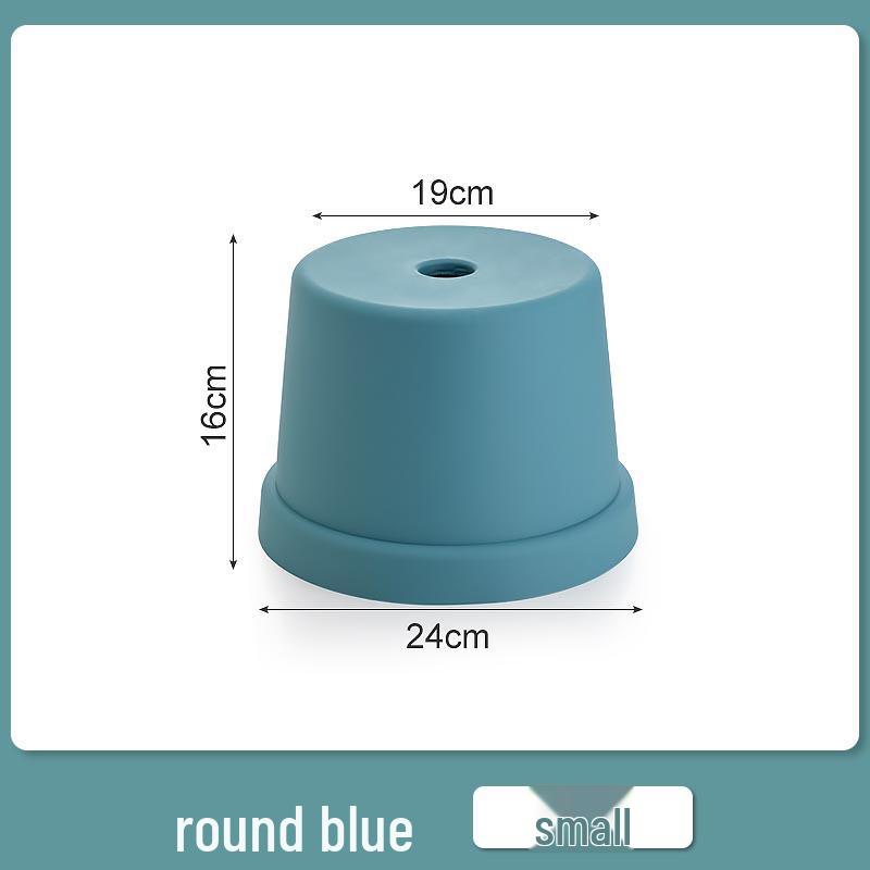 Compact Thickened Plastic Stool for Home, Bathroom, Coffee Table, Shoe Changing & Kindergarten Activities