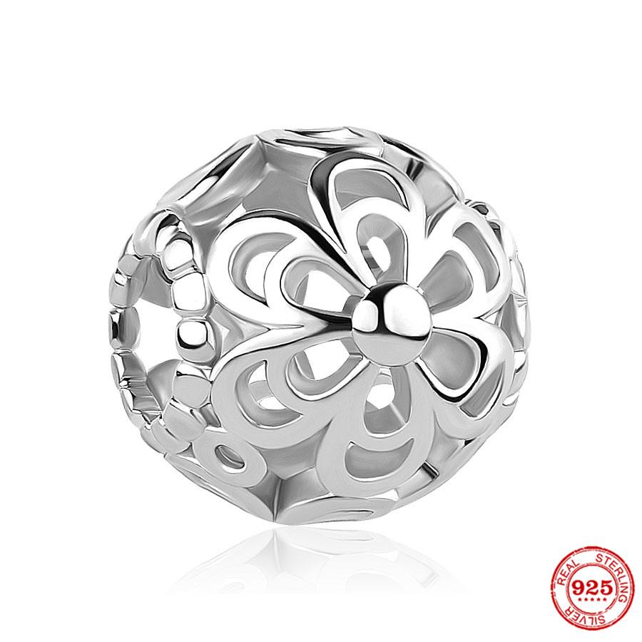 Classic Copperopenwork Love Hearts Woven Infinity Charm Bead For Women Fit Original Bracelet Diy Jewelry Gift