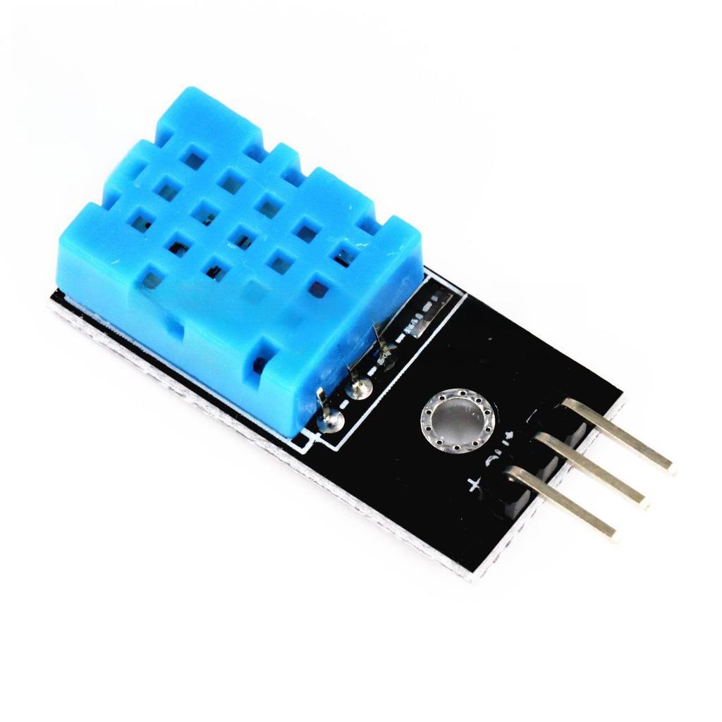 Modul senzor DHT11 pentru temperatură și umiditate (include linie DuPont)