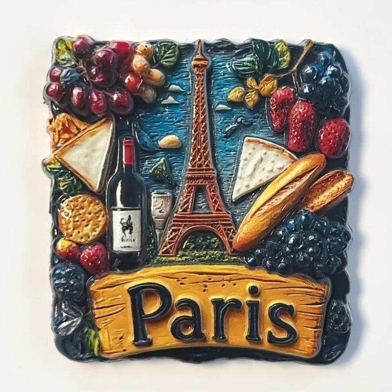 France Travel Souvenirs Alsace Fridge Magnets Paris Provence Marseille Nice Fridge Stickers Home Decoration Wedding Gifts