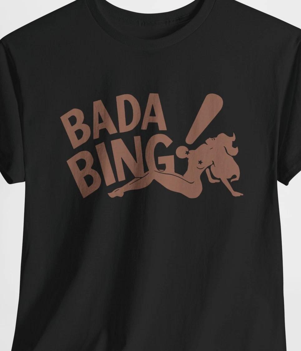 The Sopranos Bada Bing HBO tv Series Show Movie Film Lovers Fans Mafia Tee Shirt L