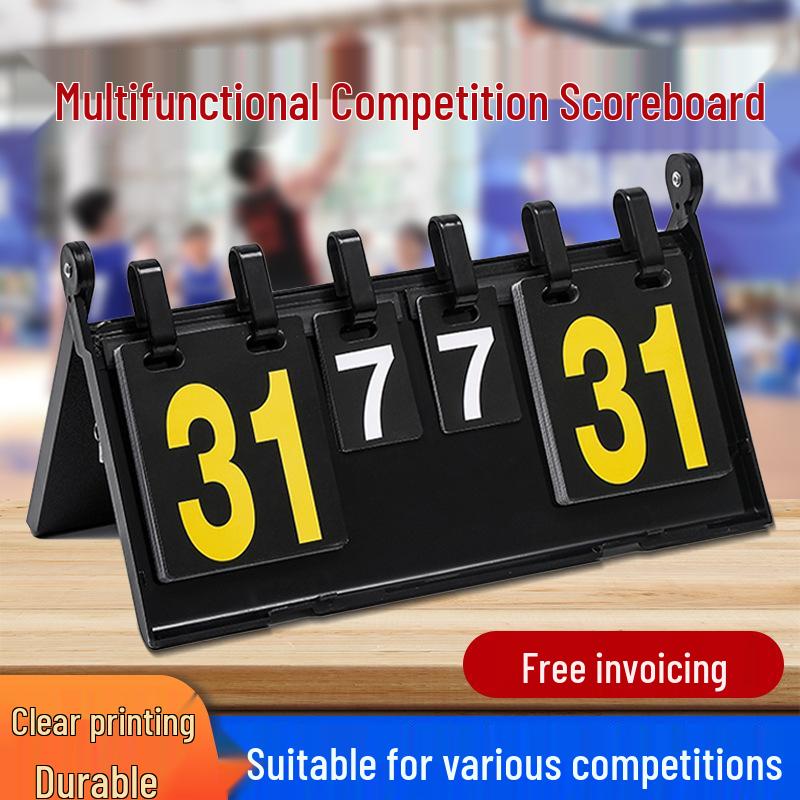 Multisport Scoreboard: Football, Volleyball, Basketball, Badminton & Table Tennis Scorer.