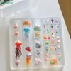 Ocean-themed(Jellyfish,Shell,Fish Tail),3D Silicone Nail Art Molds,DIY Nail Design Transparent Manicure Template
