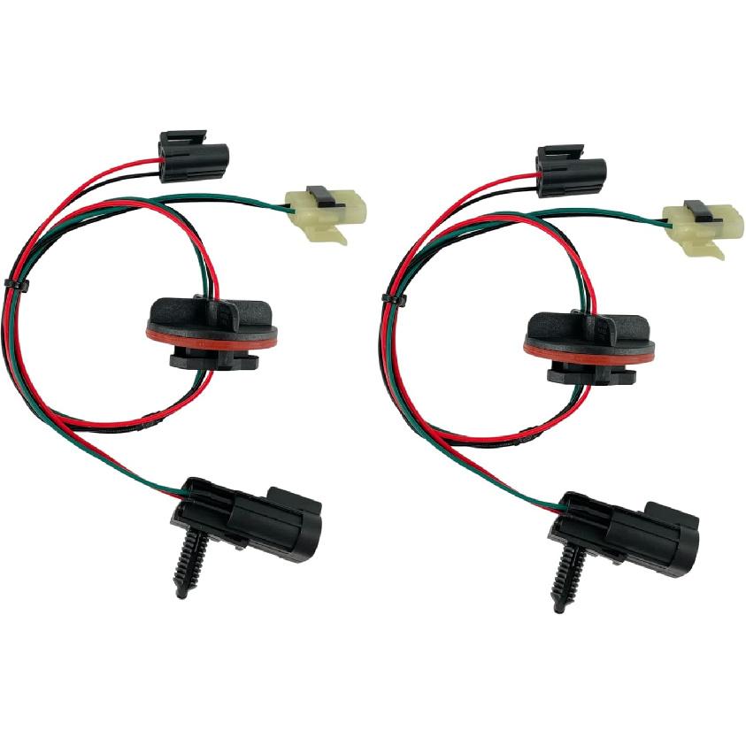 2Pcs Headlight Lamp Wiring Harness Compatible With 2009-2018 Dodge Ram 1500, 2012-2018 Ram 2500/3500/4500/5500, - Ram 1500 Classic Replace 68193062AB