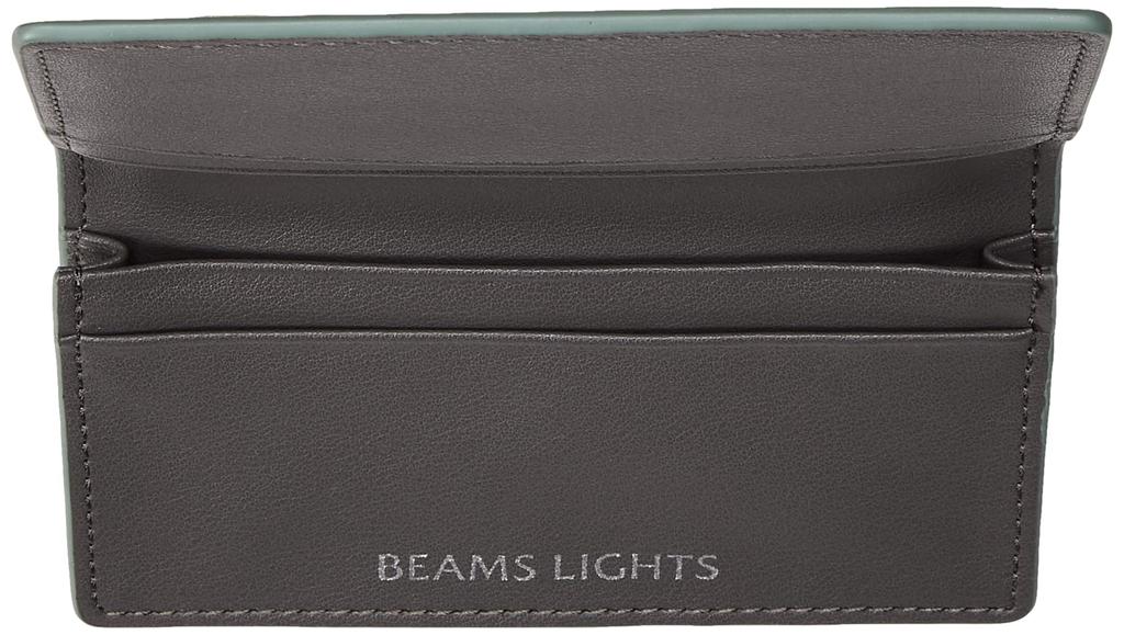 ID Card Case Microfiber 2TONE Card Case GREEN One Size [Beam Slights]