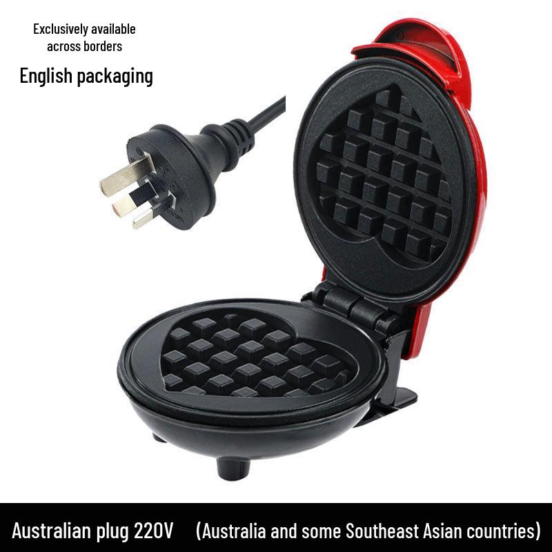 Mini Waffle Maker for Kids - Children's Baking Machine for Perfect Waffles