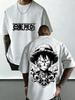 One Piece Anime Printed Men and Women T-shirt Casual Short-sleeved Top Fashion Street Wear Y2K Summer Harajuku Style Streetwear