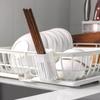 Chopsticks Holder Basket Punch Free Installation Space Saving Chopsticks Drain Rack for Home Kitchen