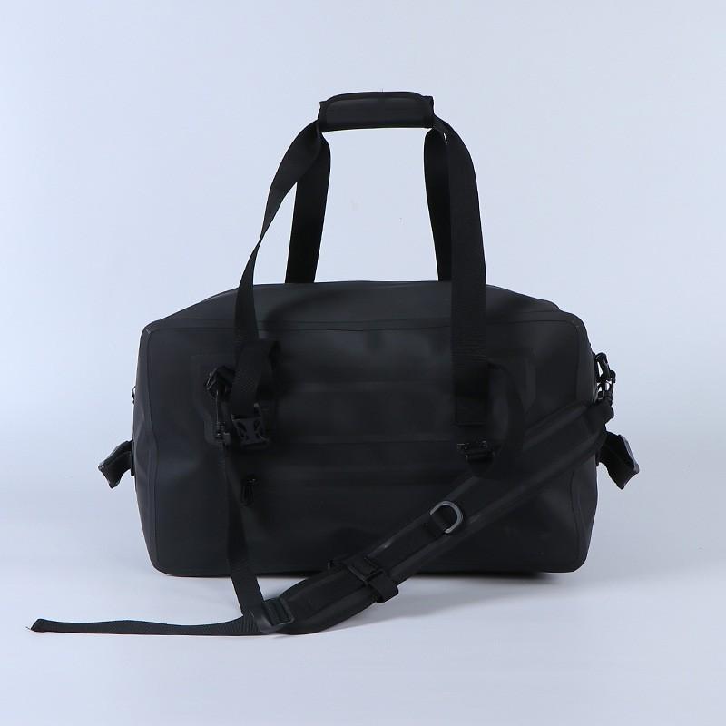Waterproof TPU Motorcycle Tail Bag 40L Large Capacity Quick-Release Saddlebag Touring Riders 40L чёрный