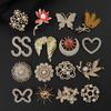 Elegant Versatile Light Luxury Corsage Brooch with Niche Design - Anti-Exposure Pin