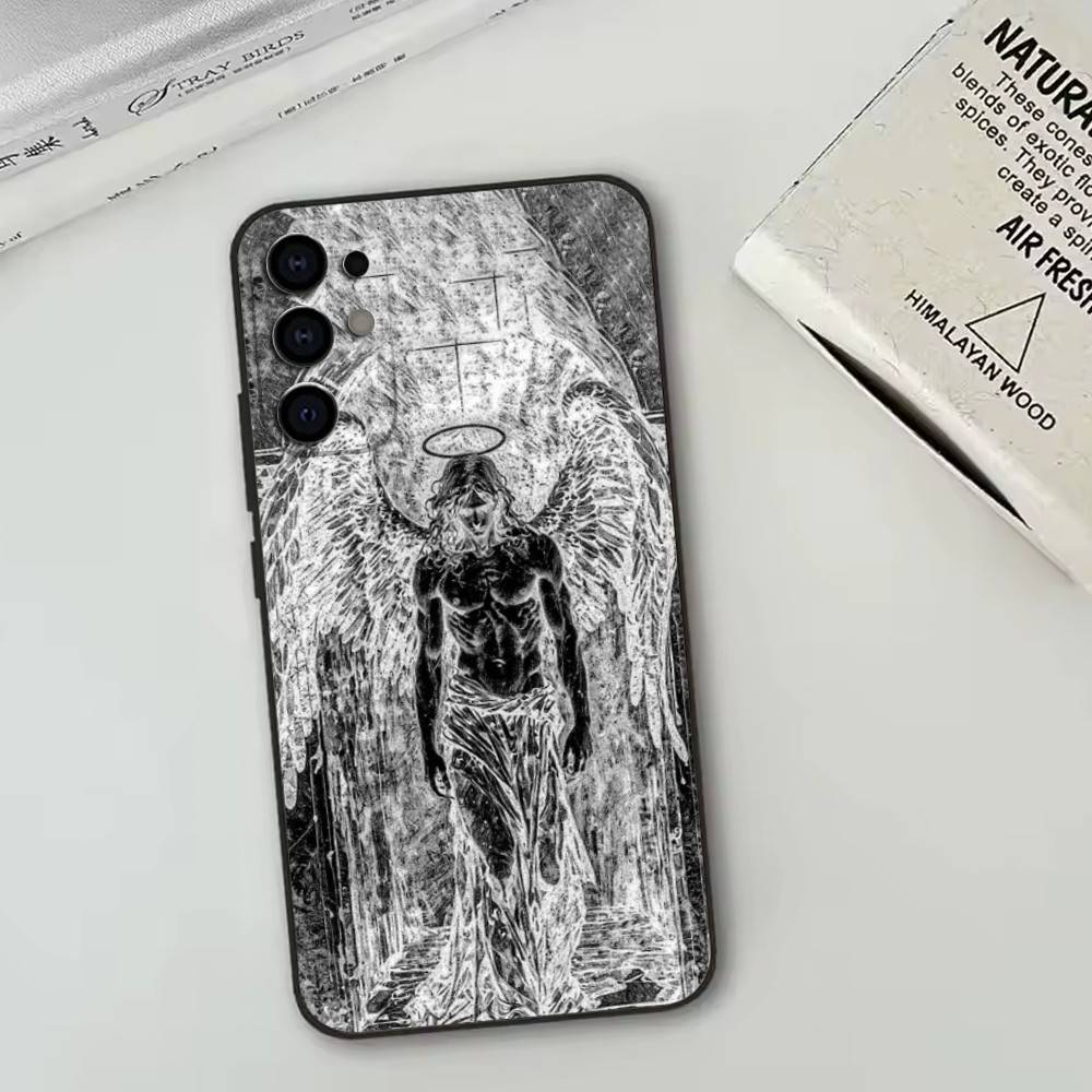 

Dark Fantasy Gothic Phone Case For Samsung S25,S24,S21,S22,S23,S30,Ultra,S20,Plus,Fe,Lite,Note,10,Black Cover Samsung S22ULTRA5G