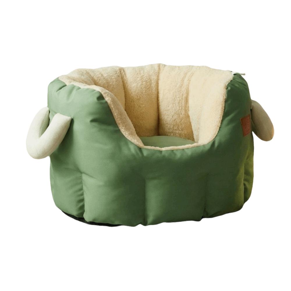 

Thickened Car Pet Bed Soft Pet Cotton Nest Multi Functional Pet Car Seat Car Use