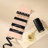 Multifunctional PU Leather Jewelry Storage Bag Portable Travel Pouch for Rings Earrings Bracelets