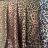 Leopard Velvet Metallic Silver Glitter Dress Fabric - Fashion Costume Performance Material