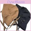 Cotton Sun Protection Fisherman Hat With Embroidered For Men And Women