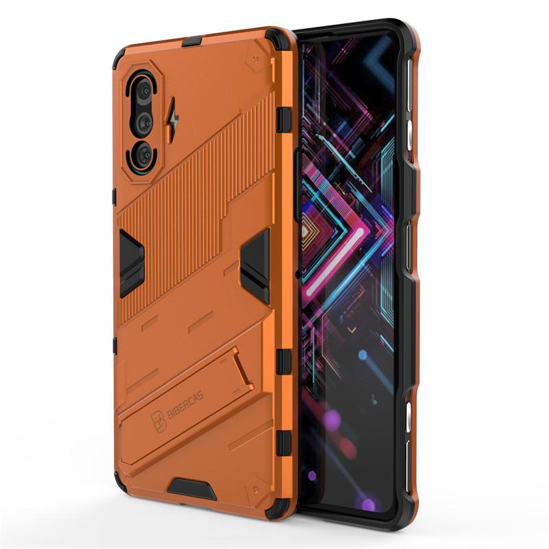 For Xiaomi Redmi K40 Gaming Case Cover Bumper Bracket Stand Holder Full Protect Armor Phone Case Funda Redmi K40 K50 Gaming K70