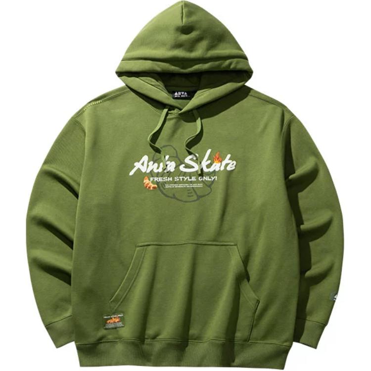 

Anta Comfortable Casual Versatile Hoodie Unisex Hoodies Vibrant-Green 172448703N-2 L
