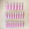 Strictly Selected Manicure, Wearing Nail Patch, Star Flower Long Coffin Nail, Fake Nail Patch Nails