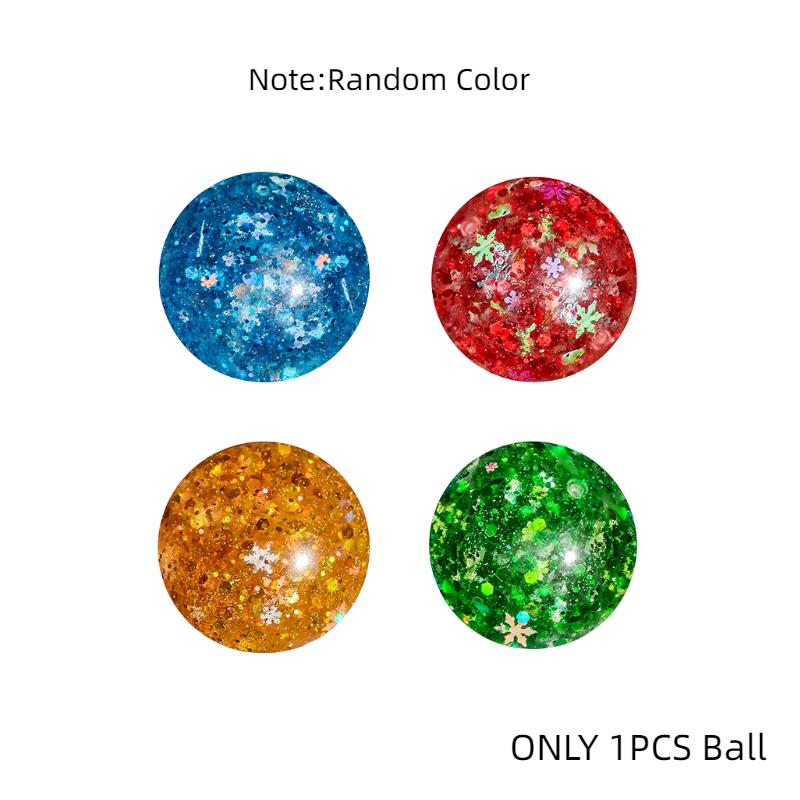 

1 шт. Случайный цвет Рождественский антистресс Экструзия Мнущие шарики Игрушки для сжимания
