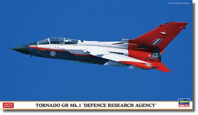Hasegawa Britse Tornado GR Defense Research Agency Plastic Model 02456 1/72 Mk.1