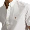 Polo Ralph Lauren Solid Color Polo Collar Button Logo Short Sleeve Shirt Men Shirts White 710794942-001