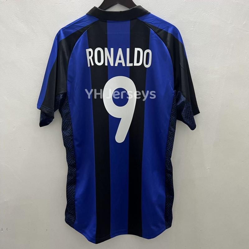 Vintage Jersey Nostalgic Football Jersey Inter Juventus Club Jersey Zidane Pierre Ronaldo Jersey