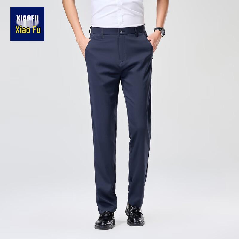 Men s Straight-Leg Business Casual Dress Pants 29