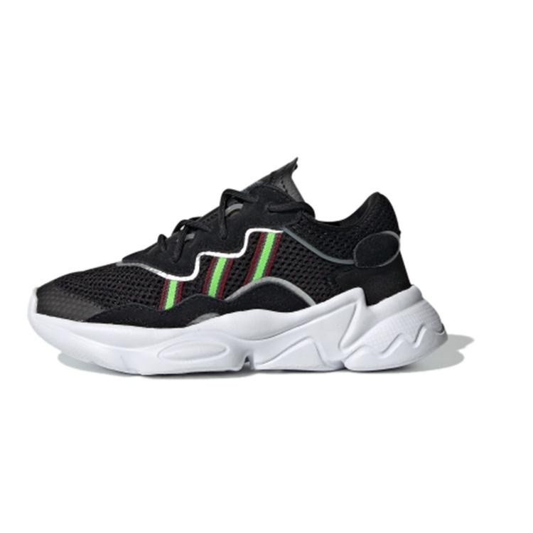 (PS) adidas originals Ozweego Black Green Kids EE8288 EU 28