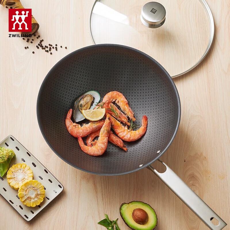 ZWILLING Joy Plus 30CM Honeycomb Non-stick Wok