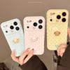 3D Cartoon Puppy Korean Polka Dots Soft Phone Cases for iPhone 17promax 17pro 17 16 15 14 13 Pro Max Shockproof Protective Cover