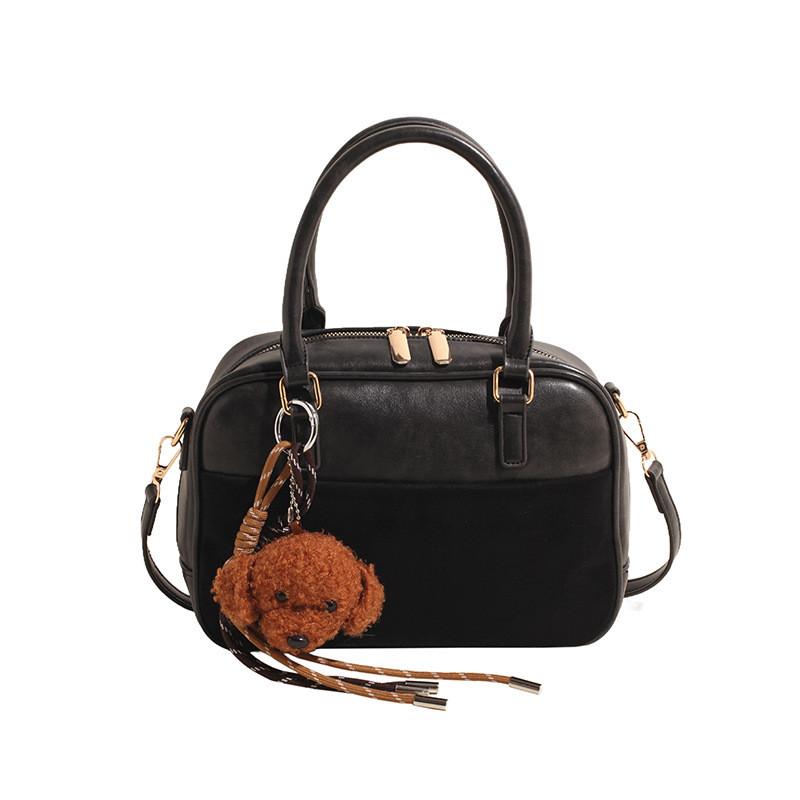 Ielgy New Autumn Winter Retro Casual Handbag High-End Texture Commuter Large-Capacity Ladies All-Match No Pendent