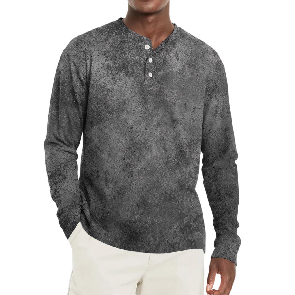 Men's Loose Casual  Long-sleeved Lapel Zip-up Hoodie