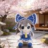 Lovely Plush In Stock fumo×fumo TouHou Project Reimu Stuffed Doll Hakurei Reimu Kawaii Gift Kid Birthday Xmas Gifts Home Decor