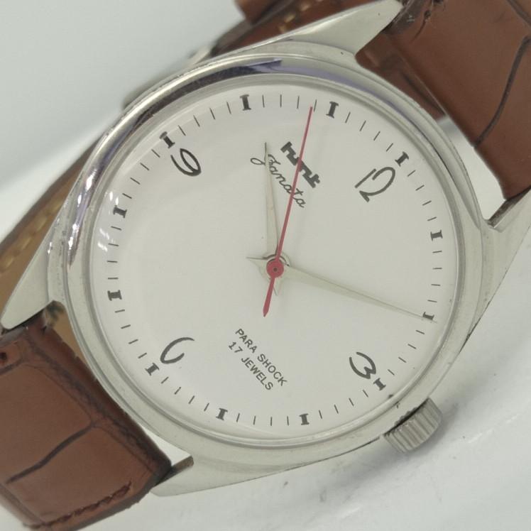 

OLD HMT JANATA ИНДИЙСКИЕ МУЖСКИЕ МЕХАНИЧЕСКИЕ ЧАСЫ a411447-1 Артикул002-a411447