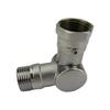 Raccordo Girevole per Tubo da Giardino 180 360 Gradi Regolabile Connettore Girevole in Ottone per Giardinaggio Campeggio Irrigazione