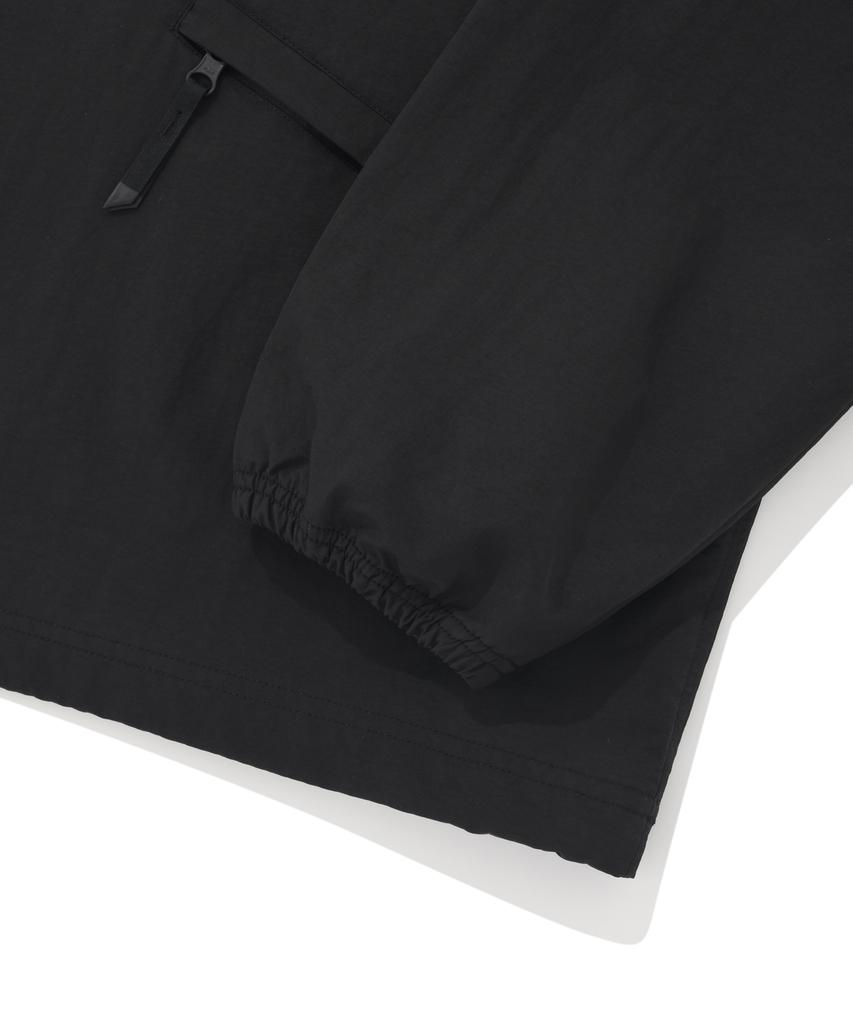 Covernat Windbreaker Anorak Jacket Black