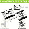 Metal T-Style Entry Door Catch Holder For RV Camper Trailer Supplies Stainless Steel 304