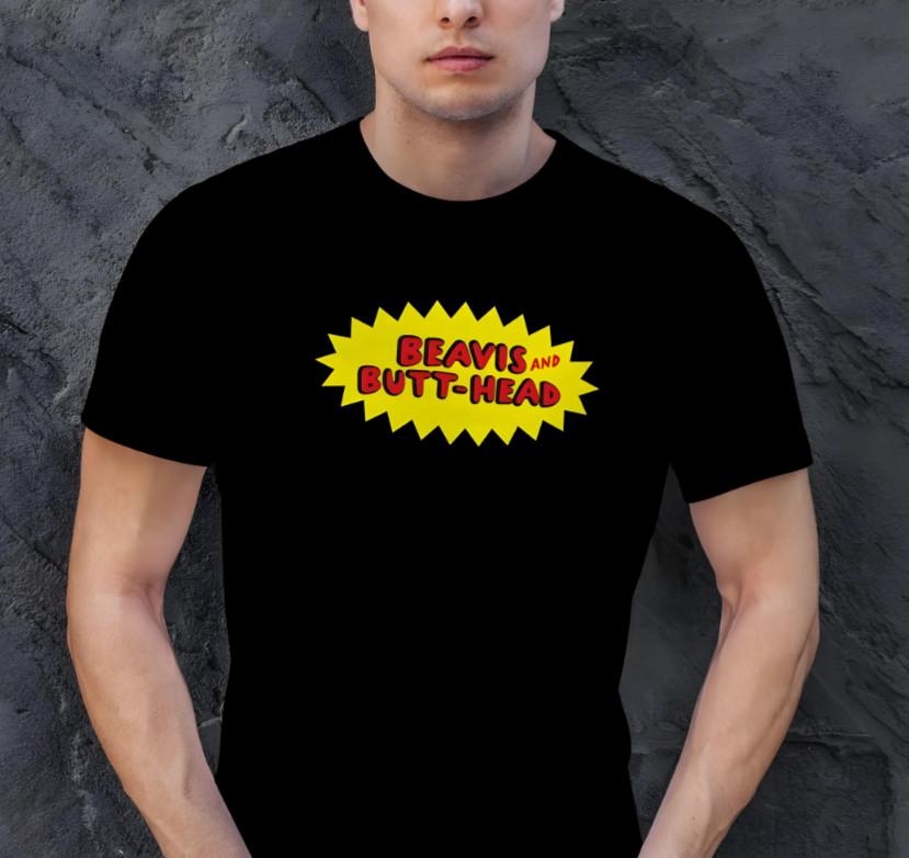 BEAVIS AND BUTT-HEAD - T-Shirt Size S-5XL Unisex T-Shirt XL