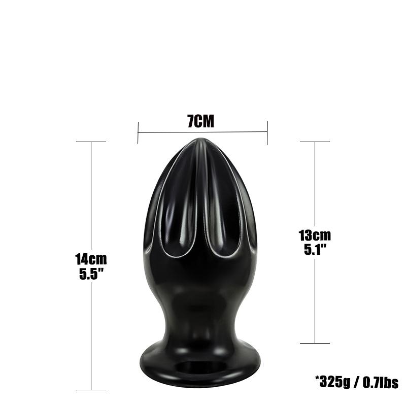 Multi-Size Eiform Analer Butt Plug Riesige Analperlen Analstimulation Expansions-Trainer Anal Sexspielzeug für Erwachsene Frau Mann