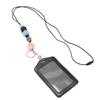 Silicone Retractable Bded Lanyard with Transparent ID Holder Multi Purpose Badge Holder for Students   Worker