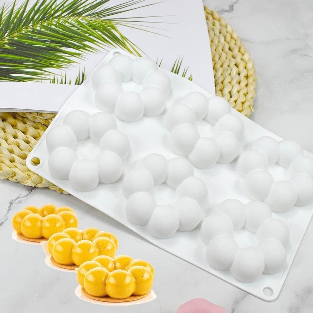 Silicone Chocolate Mold Fruit Flower Shape Desserts Making Tool New Mousse Cake Mold Baking Tool