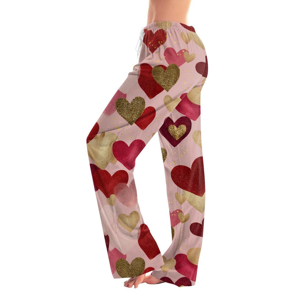 Women's Fashion Loose Casual Printed Casual Pants