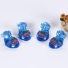 4Pcs/Set Cartoon Dog Summer Jelly Sandals Non-slip Hollow Puppy Shoes  Outdoor Hiking