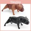 Model Animal din PVC American Bully Pitbull Pentru Învățarea Copiilor și Decor Acasă