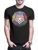 Megaminx Pentacle Herren T-Shirt Mens Womens Tees Top Cube Zauberwürfel 80s Magic Speed Cubing Cuber
