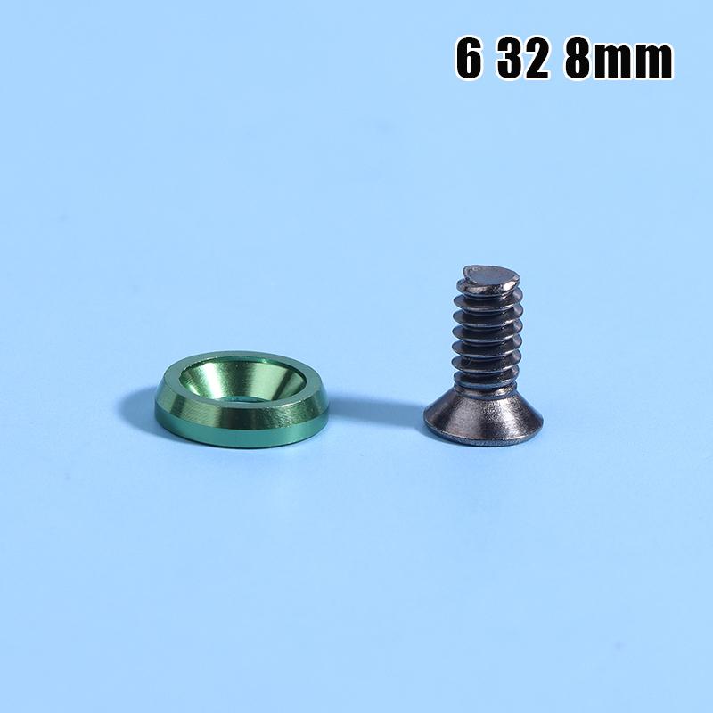2Pcs/set M3 6#32 6MM 8MM Screw And Washer Computer PC Case Beautification Screws For Motherboard Power Supply Graphics Card