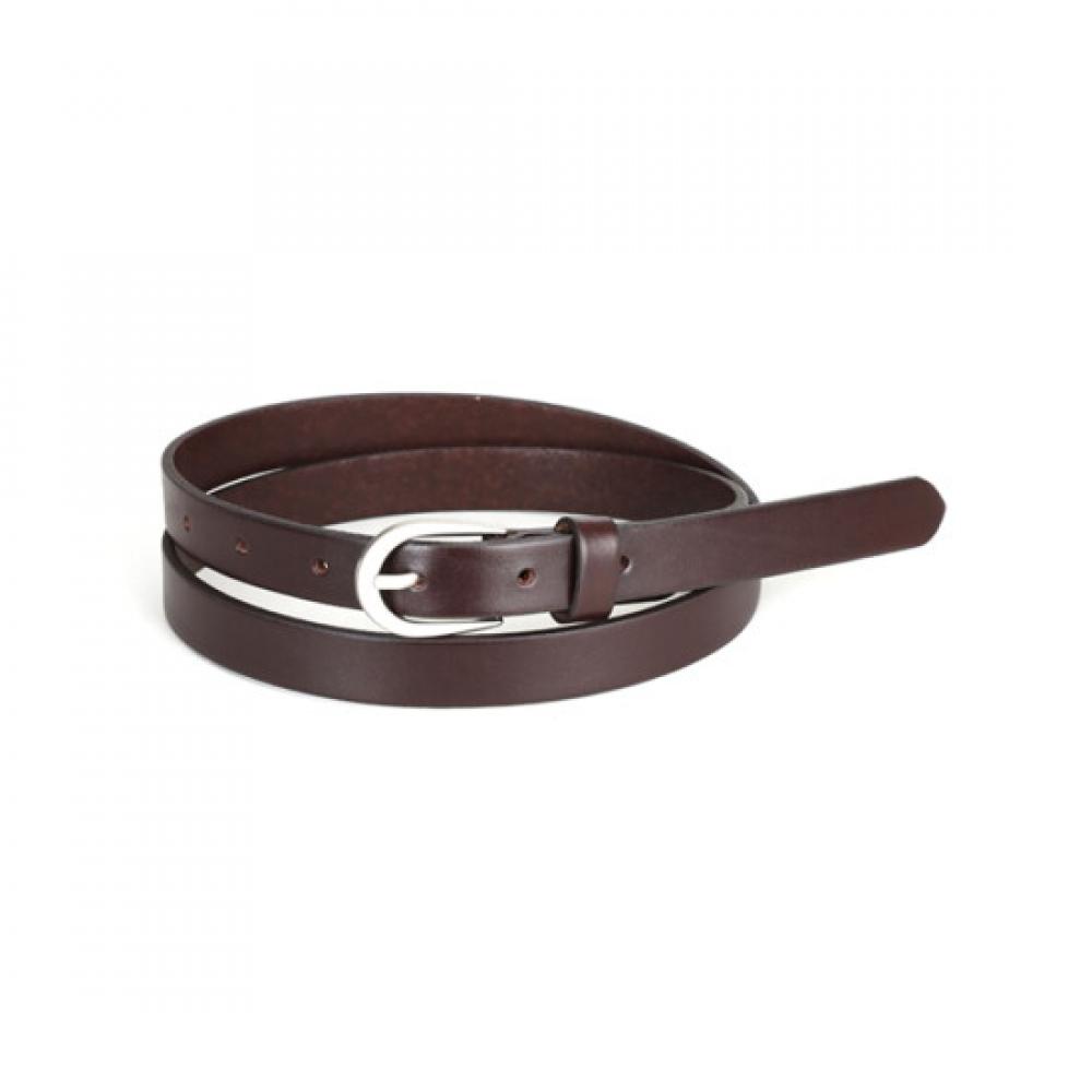 Shop DomeStic Women S Round Buckle Full Cowhide Three dimenSional Belt Tu Wbt 0919 Brown